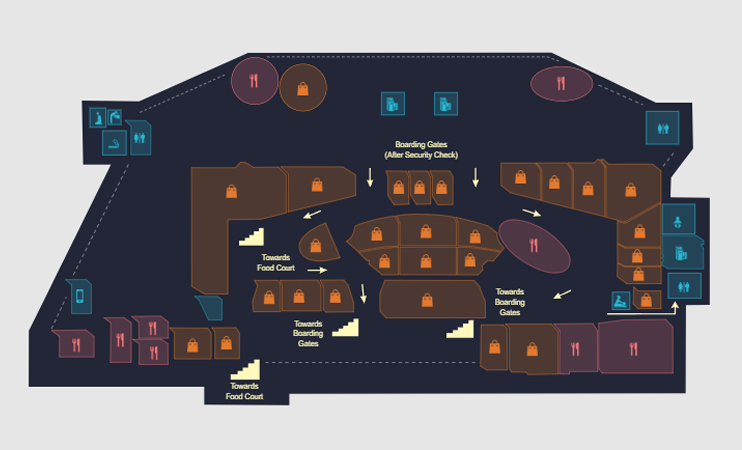 Interactive Map of Terminal 3