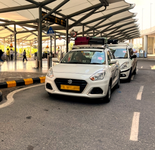 Cabs at Delhi Airport